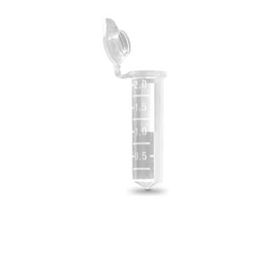 Microtubo de Centrifugação 2,0 mL Neutro – Tampa de Pressão