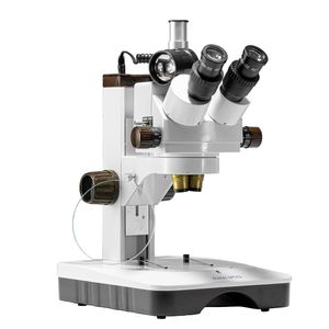 Estereoscopio Trinocular Com Zoom - Aumento 7x - 45x