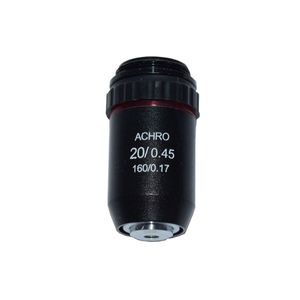 Objetiva Acromática 20x p/ microscopio modelo NO115 - Global Optics