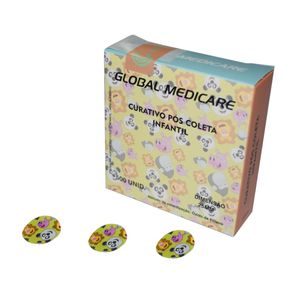 Curativo Pós Coleta 25mm Cx 500und Infantil