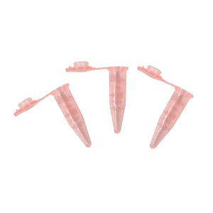 Microtubo para Centrífuga VOL.0.6ML. c/ graduação de 0.2ml 0.38ML. 0.6ml l,PP.Pacotec/1.000und.Cor:Rosa