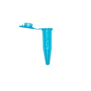 Microtubo Cap. 1,5ml, Graduado PP, Azul PCT 500und