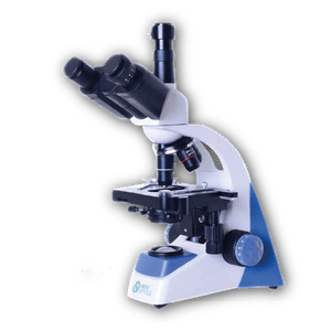 Microscopio Trinocular Otica Infinita Planacromatico Led 3W 2500x