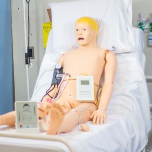 Manequim Bissexual Simulador para Treino de Enfermagem (RCP, Pressão arterial)