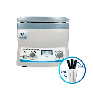 Centrifuga Clinica - Analógica 12 Tubos 15ml 110v Com Adaptadores de 5 e 7ml