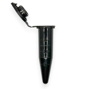 Microtubo Cap. 0,5ml, Graduado Preto PP Autoclavável, PCT 1000und