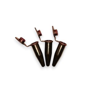 Microtubo Vol. 0,2ml Tampa Lisa Ambar PTC 1000und