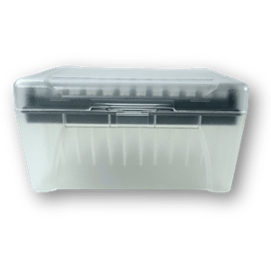 Ponteira 10ul Longa com filtro Estéril Livre Dnase Rnase - 01 Rack c/ 96UN (Longa)