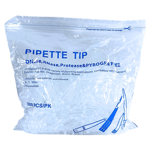 Ponteira 200ul com filtro  Longa Estéril Livre Dnase Rnase - Pct c/ 1000UN (Longa)