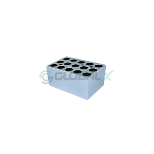 Bloco Do Mini Banho Seco De Alumínio 15x 2ml