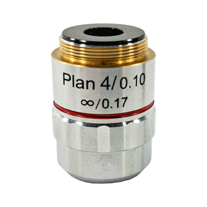 Objetiva Planacromática Infinita 4x