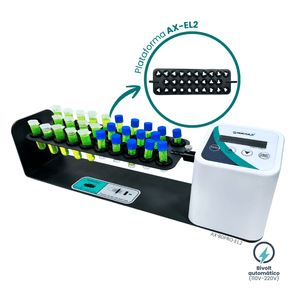 Homogeneizador Rotativo Digital Eixo Longo 20-80 RPM ( 28x2/1,5ml ou 28x5/2ml )